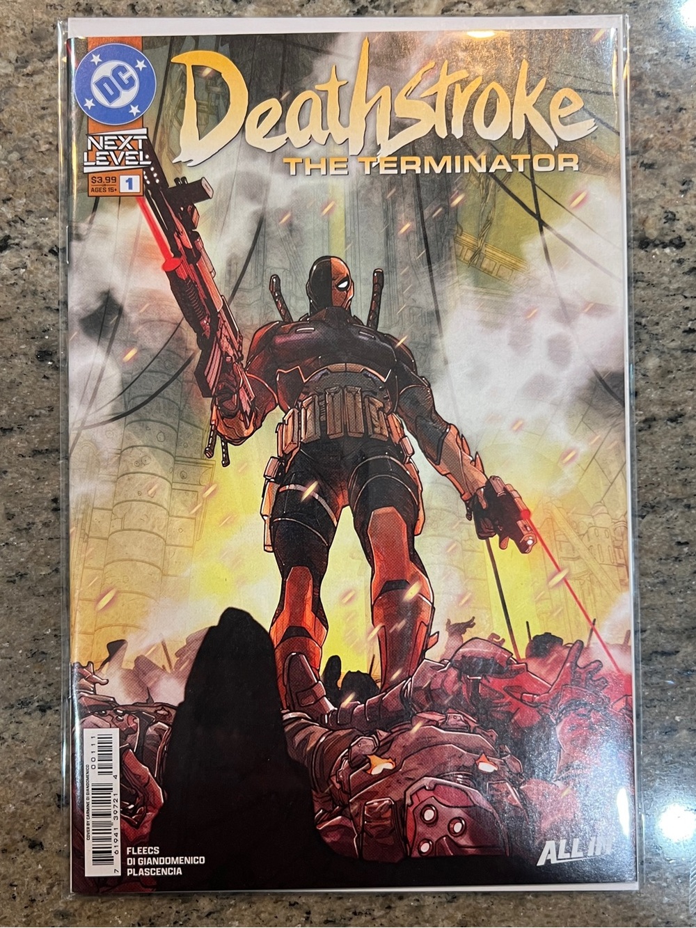 Deathstroke The Terminator #1 DC Comics Cover A